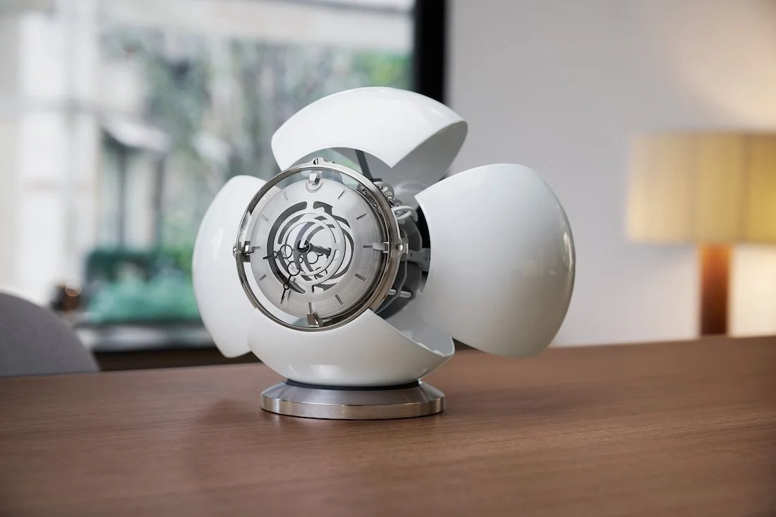 Introducing: MB&F Orb by L'Epée 1839. A Chiming Desk Clock Like No